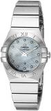 Omega Women's 'Constellation' Swiss Quartz Stainless Steel Dress Watch, Color:Silver-Toned (Model: 12310246055004)