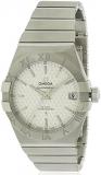 Omega Constellation Mens Silver Face Stainless Steel Swiss Automatic Watch 123.10.38.21.02.003