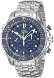 Omega Men's 21230445203001 Analog Display Swiss Automatic Silver Watch