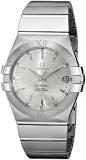Omega Constellation Co-Axial Stainless Steel Automatic Mens Watch Silver Dial Date 123.10.35.20.02.001