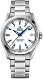 Omega Seamaster Aqua Terra Automatic White Dial Men's Watch 23190392104001