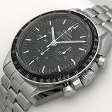 [Omega] OMEGA Watch [2021 Omega 310.30.42.50.01.002 Speedmaster Moon Watch Professional Hand Winding See Through Back Chronograph Black 5 ATM Waterproof [Parallel Import], Black, Bracelet Type