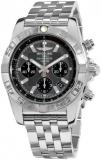 Breitling Men's AB011011/F546 Chronomat B01 Grey Chronograph Dial Watch