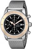 Breitling Men's U1332012-B908 Superocean heritage Analog Display Swiss Automatic Silver Watch