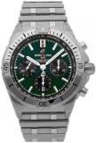 Breitling Chronomat Automatic Green Dial Watch AB0134101L1A1 (Pre-Owned)