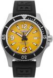 Breitling Superocean Automatic Yellow Dial Watch A17367021I1S1 (Pre-Owned)