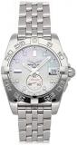 Breitling Galactic Mechanical (Automatic) Mother of Pearl, White Dial Watch A373...