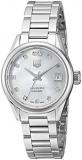 TAG Heuer Women's WAR2414.BA0770 Carrera Analog Display Swiss Automatic Silver Watch
