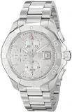 TAG Heuer Men's CAY2111.BA0925 Aquaracer Analog Display Swiss Automatic Silver Watch
