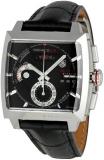 TAG Heuer Men's CAL2110FC6257 Monaco Black Dial Watch