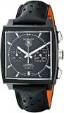 TAG Heuer Men's CAW211M.FC6324 Analog Display Automatic Self Wind Black Watch