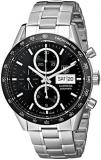 TAG Heuer Men's THCV201AGBA0725 Carrera Analog Display Swiss Automatic Silver Watch
