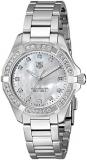 TAG Heuer Women's WAY1314.BA0915 300 Aquaracer Diamond-Accented Stainless Steel Bracelet Watch