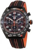 TAG Heuer Carrera X Porsche Orange Racing Chronograph Automatic Black Dial Men's Watch CBN2A1M.FC6526