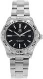 TAG Heuer Men's Aquaracer Watch Dial Color: Black