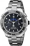 TAG Heuer Men's THCAK211ABA0833 Aqua Racer Analog Display Swiss Automatic Silver Watch