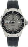 TAG Heuer Men's WAJ2111.FT6015 Aquaracer Calibre 5 Automatic 500M Silver Dial Watch