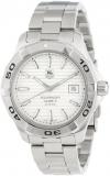 TAG Heuer Men's WAP2011.BA0830 Aquaracer Calibre 5 Silver Guilloche Dial Watch