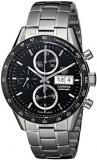 TAG Heuer Men's CV201AG.BA0725 Analog Display Automatic Self Wind Silver Watch