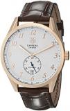 TAG Heuer Men's WAS2140.FC8176 Carrera Silver Dial Leather Strap Automatic Watch