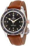 Omega Seamaster 300 Black Dial Brown Leather Men's Watch 233.22.41.21.01.002