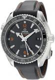 Omega Men's 23232442201002 Stainless Steel Automatic Watch with Black Rubber Band