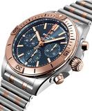 Watch Breitling Breitling Chronomat B01 Steel and 18k Red Gold Men's Watch UB0134101C1U1 green