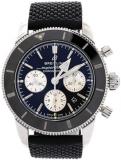 Breitling Pre-Loved Superocean Heritage B01 Chronometer Chronograph Automatic Watch Stainless Steel with Ceramic and Rubber 44